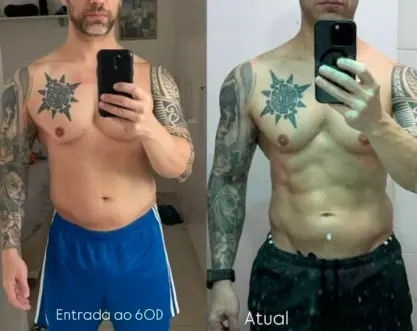 Transformação de aluno: antes e depois